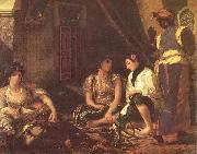 Eugene Delacroix, Frauen von Algier